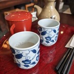 松本蕎麦店 - 蕎麦湯