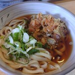 長命うどんまさちよ - うどん小盛、かき揚げ入り