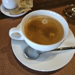 オステリア プロフーモ - 食後のホットコーヒー