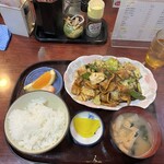 来々軒 - 回鍋肉定食
