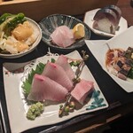 かつき - お刺身盛り合わせ
