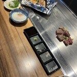 Kuzushi Teppan Abagura - お肉は柔らかく旨みたっぷりでした。