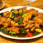 老辺餃子舘 - 2014.1 黒酢の酢豚