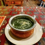 リトルスパイス - ほうれん草チキンカレー　激辛