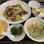 中国料理 長江 - ランチの回鍋肉定食