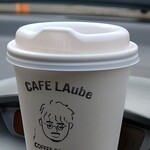 Cafe LAube - カフェオレ(HOT)430円