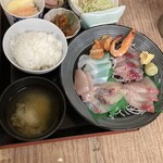 浜康 - お刺身盛合せ定食