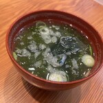 山さん寿司 - お味噌汁