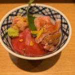 きたかた食堂 - 天然大トロ漬け丼