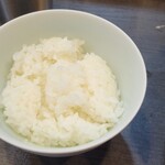 麺や 福はら - 白米がいい感じ