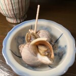 田はら - お通し　つぶ貝