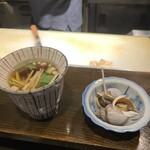 田はら - お通し　2品