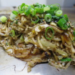 Okonomiyaki Sansan - お好み焼き(断面)