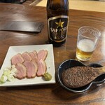 Takahashiya - 鴨肉の燻製　焼き味噌