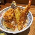 そばと天ぷら 石楽 - 海老天丼
