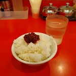 横浜家系ラーメン 大輝家 - ライスはいつものようにカスタマイズ
