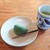 菊壽堂義信 - 料理写真:『草餅&煎茶（400円税込）』