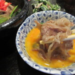 おいしい台所12カ月 - 牛肉は、すき焼きみたいに溶き卵で食べます