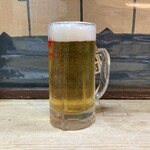 とこちゃん - 生ビール中（500円）