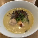 博多水炊きらーめん うかんむり - 水炊きラーメン　800円