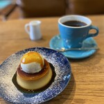 イケノヤコーヒーロースターズ - プリンとブレンドコーヒー　1,150円