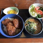 大釜 - ヒレソース丼