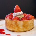 星乃珈琲店 - 2024.3 苺たっぷりスフレパンケーキ シングル ドリンク付（1,300円）