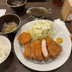 とんかつ ジーエス - ジーエスセット全体像