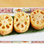 あじわい工房 杏 - れんこん天