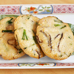 あじわい工房 杏 - ニラしいたけ天