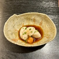月亭 新宿本店 - 鯛の白子ポン酢 ¥990