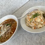 李さんの店 - 料理写真:担々麺 焼き飯