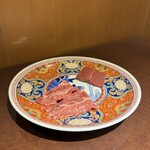 Ginza Yakiniku Seigou - 本日の新鮮ホルモン（ハツ、ツラミ）