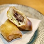 和の食 磯貝 - 揚げたて、熱々！牛タンのコンフィは柔らか〜♡