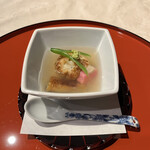 割烹つづみ - 竹の子まんじゅう