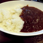 菊屋食堂 - カレー小@500円です、なかなかにスパイシーなカレーでした