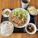 Shisensousakuryouri Rin - 気まぐれ定食(\850) 豚肉の旨味炒め