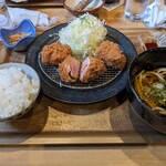 ポンチ軒 - 上御膳ヒレカツ　豚肉はアメリカ産