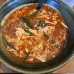 辛麺屋 輪 - 料理写真:宮崎辛麺(こんにゃく麺) ※辛さ3倍