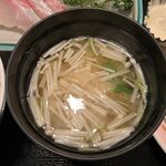 お食事処 大原 - '24/03/14 味噌汁