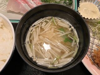 お食事処 大原 - '24/03/14 味噌汁