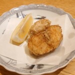 海鮮と地酒の店 ま心 - ふぐ唐揚げ