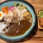 コモンズカフェ - カレーと唐揚げ