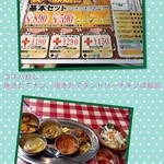 スパイシータンドール - メニューとカレー