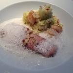 Restaurant MiYa－Vie - 蒸し焼きにした新冠産黒豚肩ロース