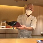 Sushi Fujirou - 2週間熟成させた大トロ