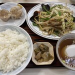 東興軒 - 野菜炒め定食　18番だったかな？