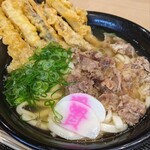 資さんうどん - 料理写真:肉ごぼ天うどん