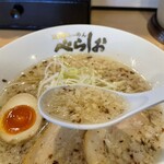 泡系しおとんこつラーメン べらしお - 