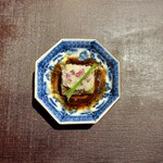 Ji-Cube - カマスの炙りと焼き茄子の葱油がけ